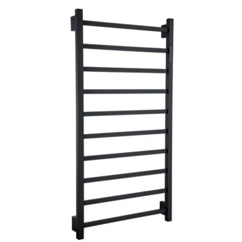 Wall Mounted Towel Warmer Extra Long Square 10 Bars Design