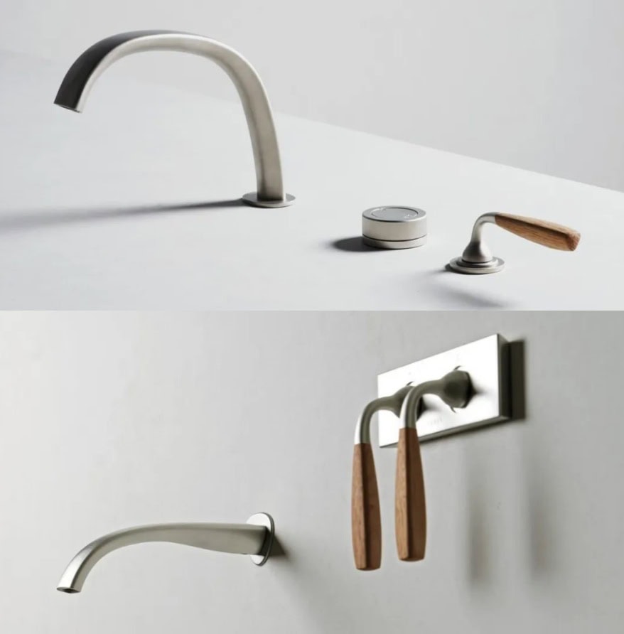 Water-saving bathroom design