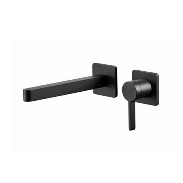 Concealed Basin Mixer Tap In Brushed Brass With Two Design - Imagen 4