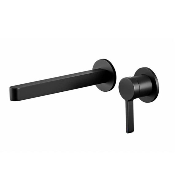 Concealed Basin Mixer Tap In Brushed Brass With Two Design - Imagen 5