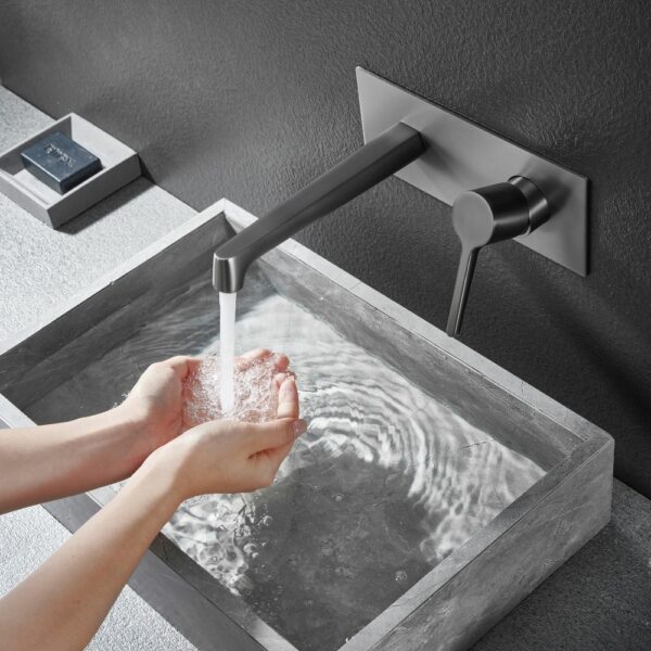 6 1 grifo de baño de pared