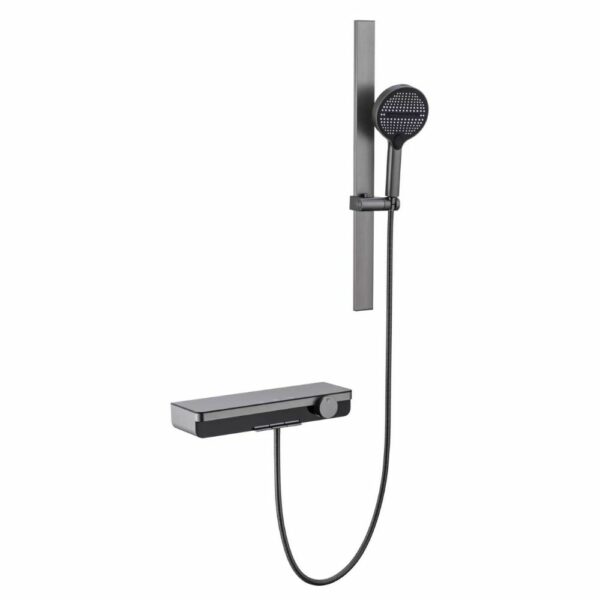 LL1115 LINLI Modern Shower Faucet With Slide Bar Brass Mixer - Imagen 2