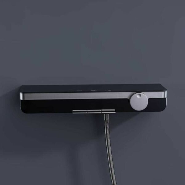 LL1115 7 LINLI Modern Shower Faucet With Slide Bar Brass Mixer - Imagen 8