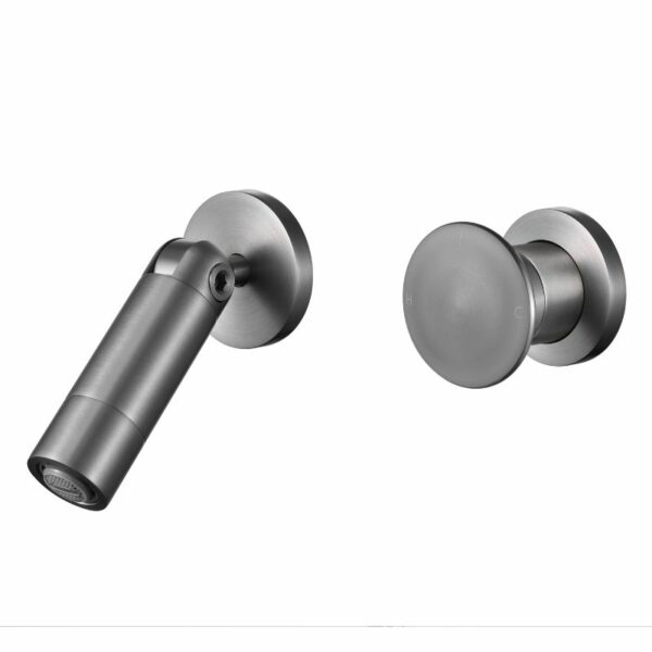LL2018H Wall Tap For Wash Basin Italian Style Round Adjustable Spout - Imagen 3
