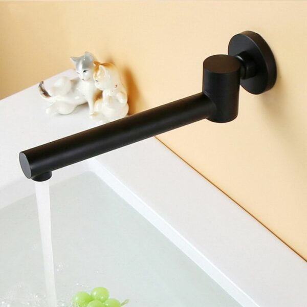 LL9020 4 3 Universal Brass Round Bath Spout With Swivel Action - Imagen 4