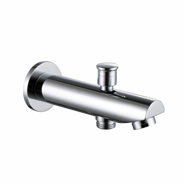 LL9020 6 2 Durable Round Bathtub Diverter Spout With Pull Rod Switch - Imagen 2