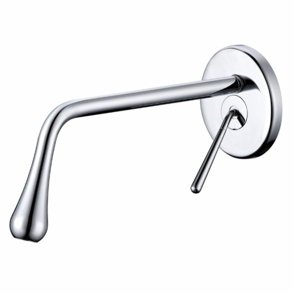 Concealed Mixer Tap With Sleek Teardrop Nozzle Faucet Spout - Imagen 3