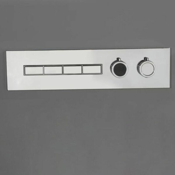 LLSD05 3 Luxury Ceiling Rainfall Shower With 3 Showerhead Droplet - Imagen 8