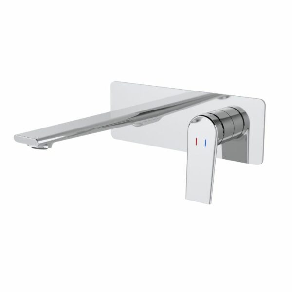 Grifo de lavabo de pared cuadrado de diseño Mezclador de alta calidad