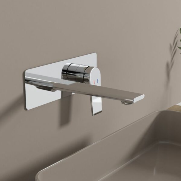 Square Wall Mounted Basin Tap Design High Quality Mixer - Imagen 2