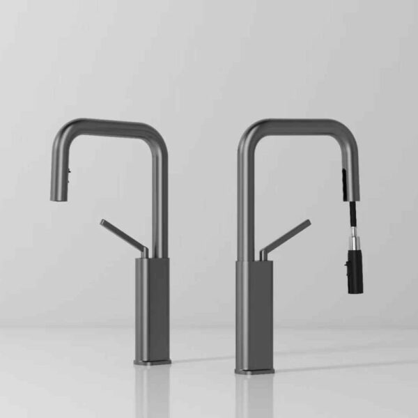 Efficient Zine Pull Down Kitchen Mixer With Reache All Areas - 图片 2