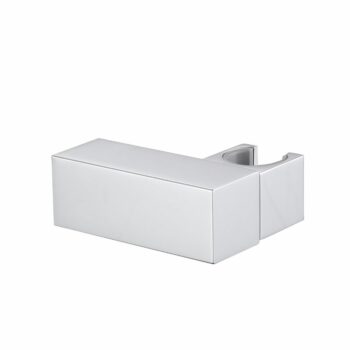 A Square Of Brass Hand Shower Holder For The Wall
