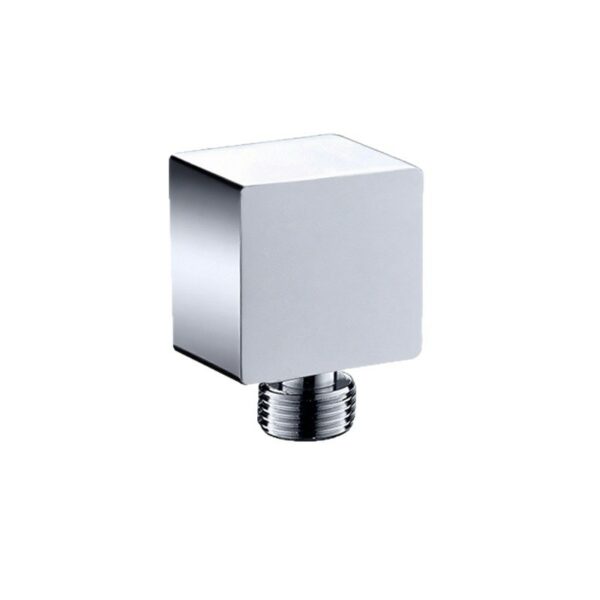 Conector de pared para manguera de ducha Conexión clásica cuadrada de latón