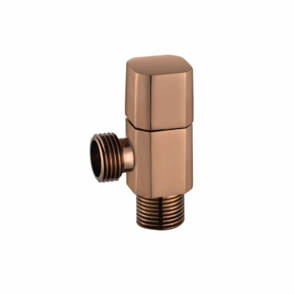 LLAV08 4 LINLI Angle Stop Valve For Bathroom Brass Factory Direct - Imagen 3