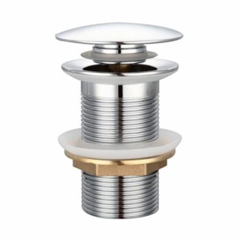 Fast Flow Brass Bathroom Sink Drain With Clog Free Design
